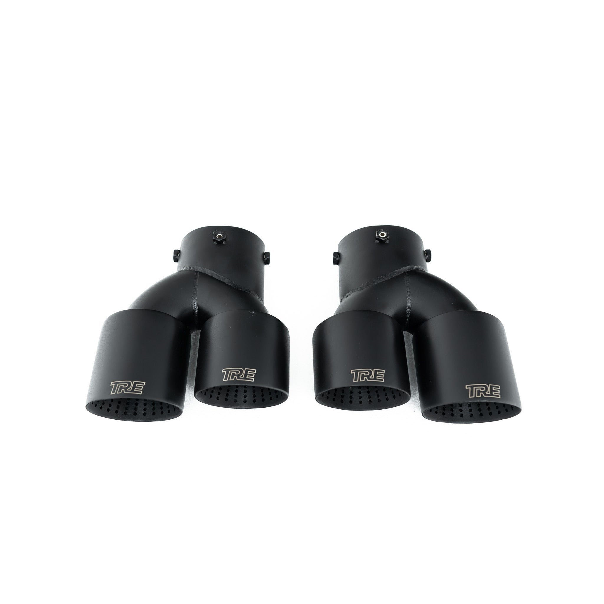 BMW M240i G42, M340i G20 and M440i G22 Cerakote Black Exhaust Tips by Trevora (2021+) - Evolve Automotive